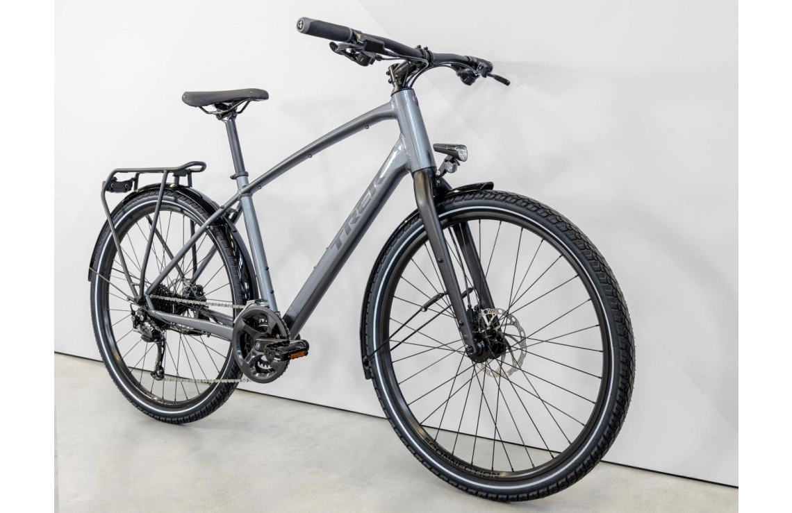 Hybridcykel Trek Dual Sport 2 Eq Gen 5 Grå 4 Hybridcykel Trek Dual Sport 2 Eq Gen 5 Grå - Bild 2