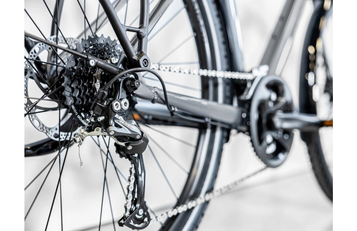 Hybridcykel Trek Dual Sport 2 Eq Gen 5 Grå 7 Hybridcykel Trek Dual Sport 2 Eq Gen 5 Grå - Bild 5