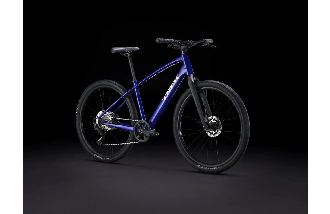 Hybridcykel Trek Dual Sport 3 Gen 5 Blå 4 Hybridcykel Trek Dual Sport 3 Gen 5 Blå - Bild 2