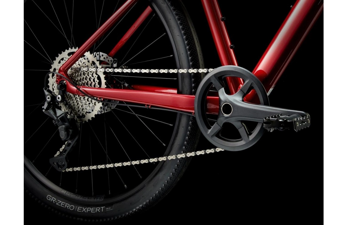 Hybridcykel Trek Dual Sport 3 Gen 5 Röd 9 Hybridcykel Trek Dual Sport 3 Gen 5 Röd - Bild 7