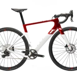 Gravelbike 3T Exploro Racemax Campagnolo Ekar 1X13 Röd/vit