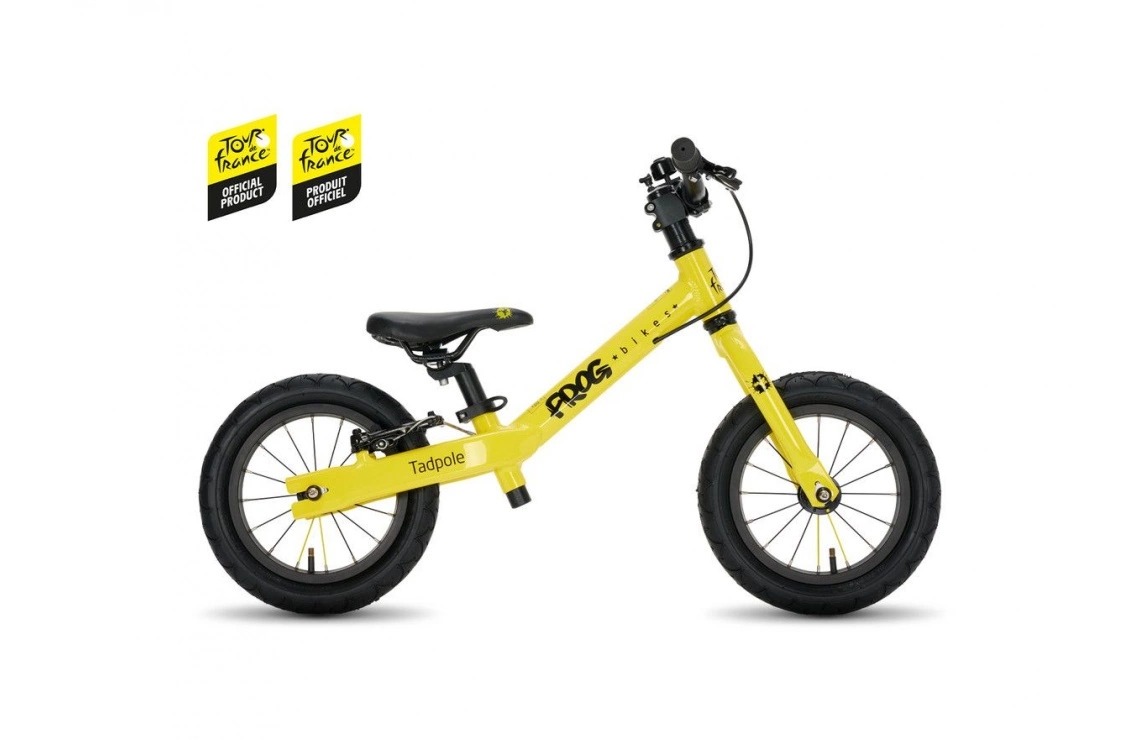 Frog Bikes Barncykel Frog Tadpole 12" TDF Gul 3 Frog Bikes Barncykel Frog Tadpole 12" TDF Gul