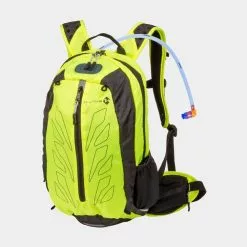 Ryggsäck M-Wave Rough Ride Back 10L Med Vätskebehållare 2L Neongul