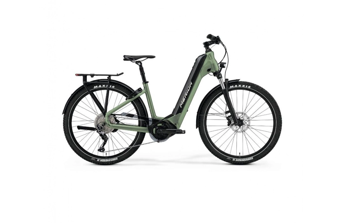 Elcykel Merida ESPRESSO CC 400 EQ Grön/svart 3 Elcykel Merida ESPRESSO CC 400 EQ Grön/svart