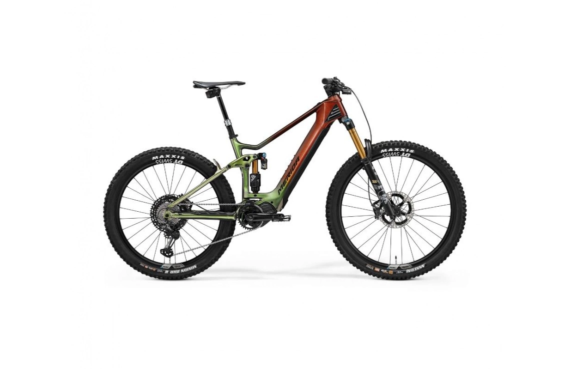 El MTB Merida EONE-SIXTY 10K Brun/grön 3 El MTB Merida EONE-SIXTY 10K Brun/grön