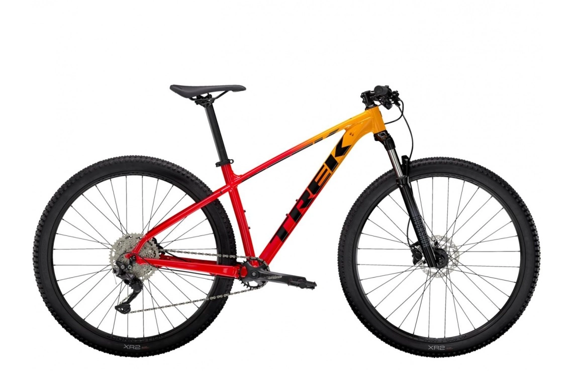 MTB Trek Marlin 7 Gul/röd 29" 3 MTB Trek Marlin 7 Gul/röd 29"