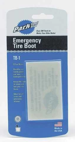 Lagningslappar Park Tool TB-2 Emergency Tire Boot 3 Lagningslappar Park Tool TB-2 Emergency Tire Boot