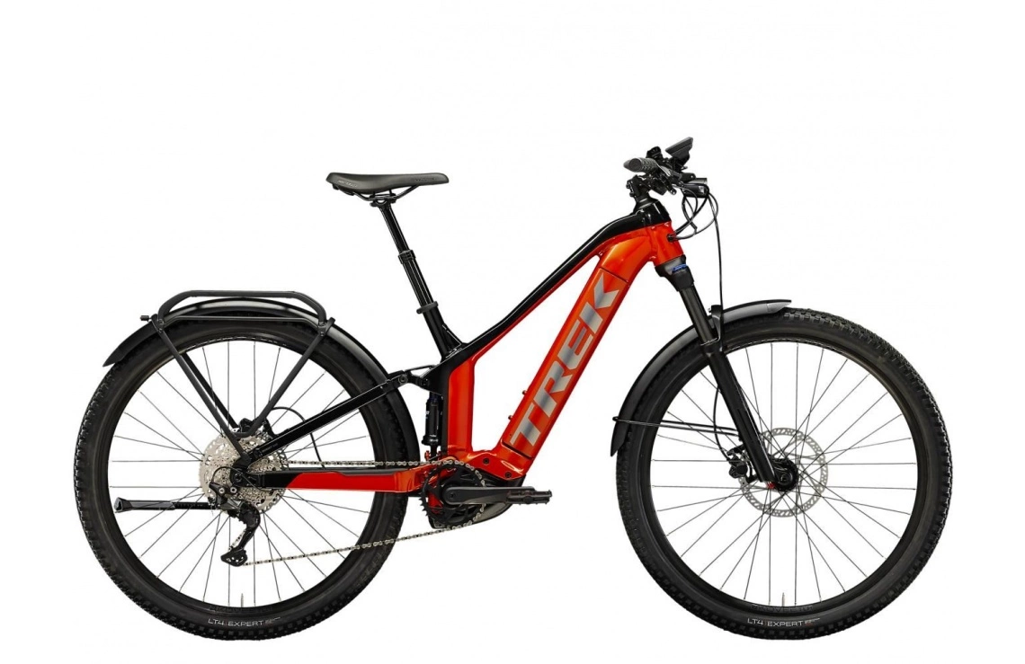 El MTB Trek Powerfly FS 4 Equipped Lava Trek Black 3 El MTB Trek Powerfly FS 4 Equipped Lava Trek Black