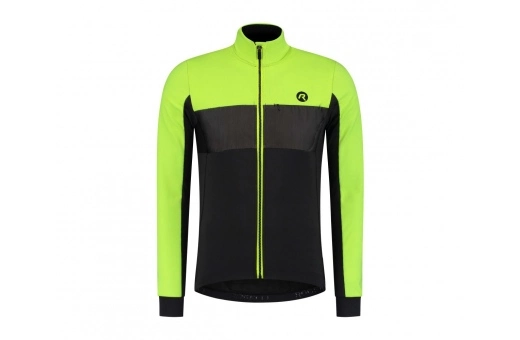 Cykeljacka Rogelli Winter Attq Black/Yellow 4 Cykeljacka Rogelli Winter Attq Black/Yellow - Bild 2