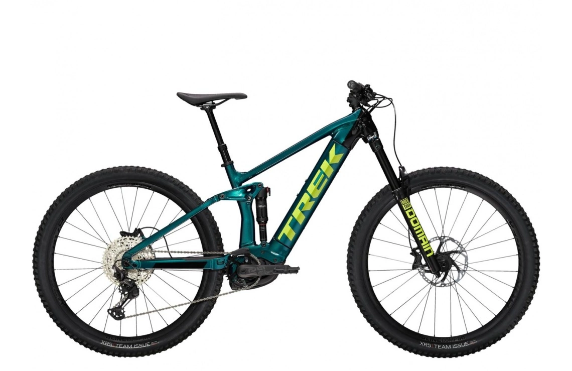 El MTB Trek Rail 7 Deore/XT Gen 2 Grön/svart 29" 3 El MTB Trek Rail 7 Deore/XT Gen 2 Grön/svart 29"