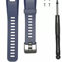 Armbandssats Garmin Vivosmart Silikon Mörkblå Medium