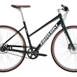 Hybridcykel Nishiki Pro BLT Dam Grön
