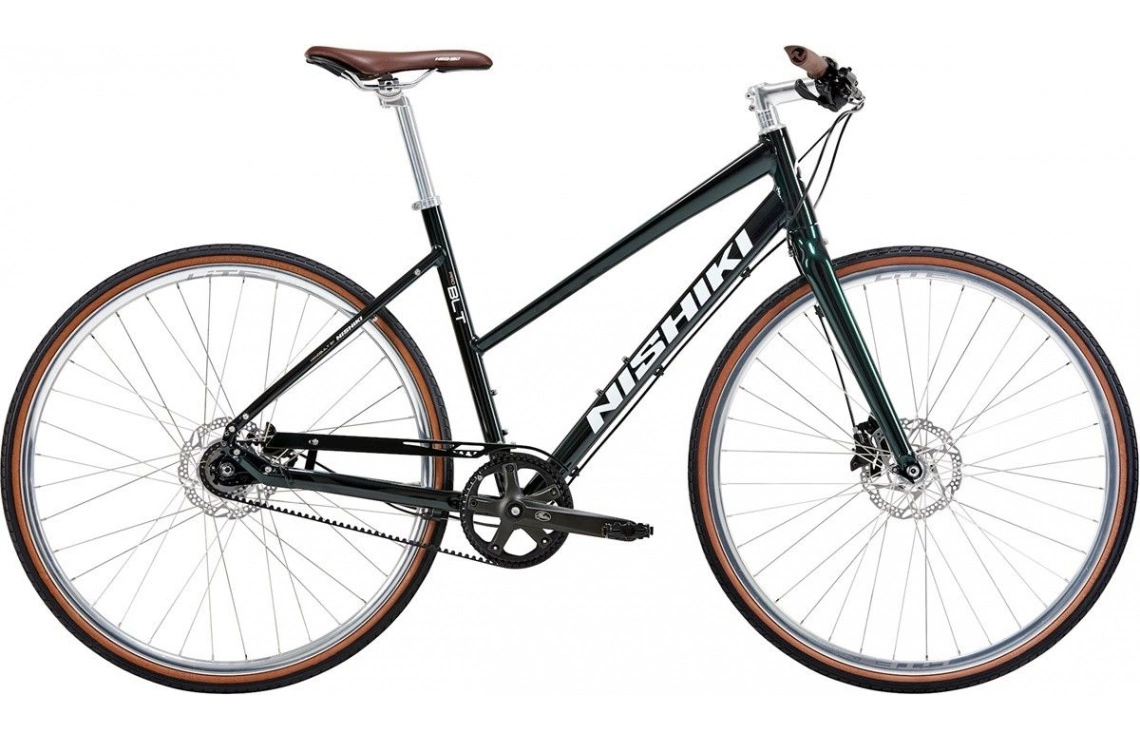 Hybridcykel Nishiki Pro BLT Dam Grön 3 Hybridcykel Nishiki Pro BLT Dam Grön