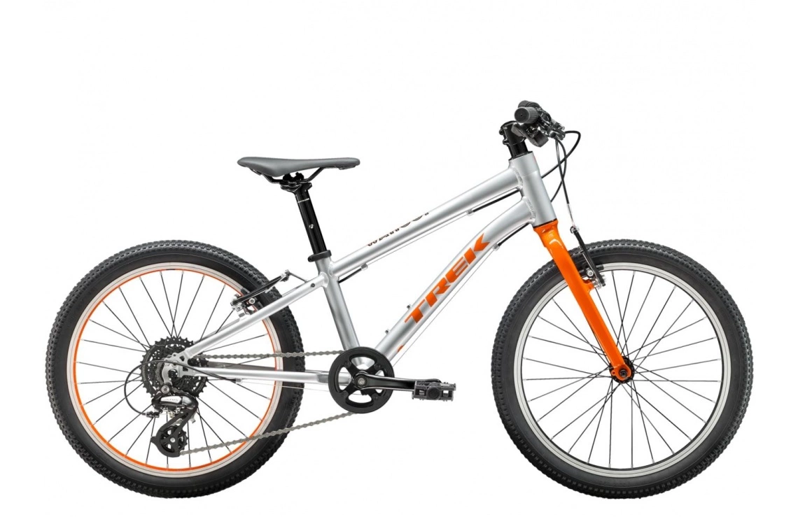 Barncykel Trek Wahoo 20 Silver/orange 20" 3 Barncykel Trek Wahoo 20 Silver/orange 20"