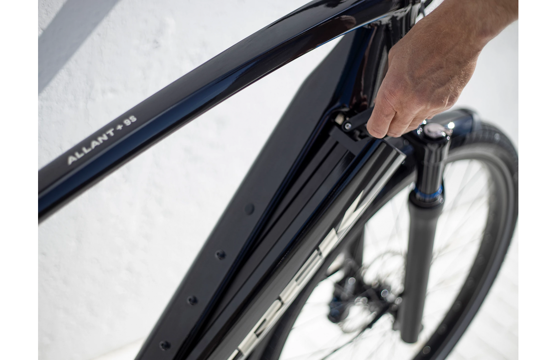 Elcykel Trek Allant+ 9S Svart/blå 9 Elcykel Trek Allant+ 9S Svart/blå - Bild 7