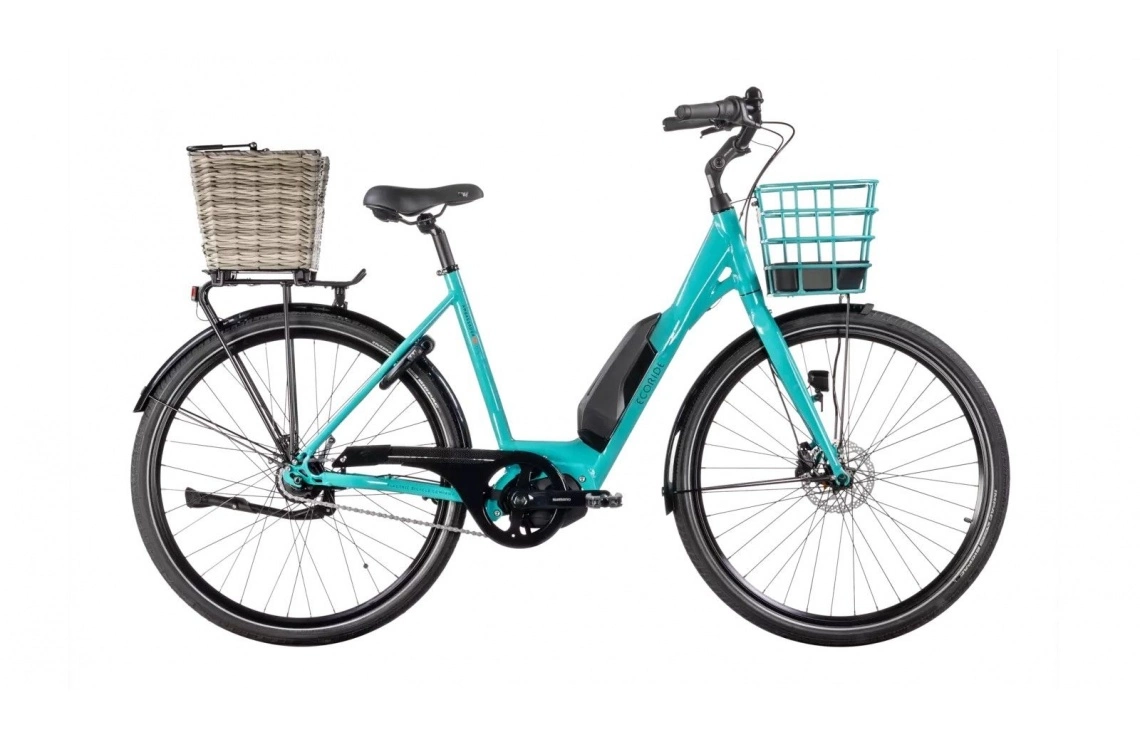 Elcykel Ecoride Ambassador 28 AXS M-5 E6 Dam Turkos 5 Elcykel Ecoride Ambassador 28 AXS M-5 E6 Dam Turkos - Bild 3