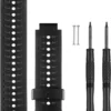Armband Garmin Forerunner 230/235/630 Svart/grå 2 Armband Garmin Forerunner 230/235/630 Svart/grå -Cyklar affär arm svartgrey