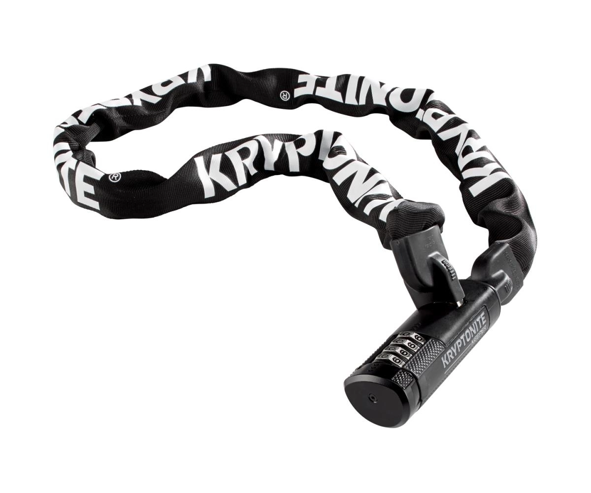 Kättinglås Kryptonite Keeper 712 Kombination 7 Mm X 120 Cm Svart 3 Kättinglås Kryptonite Keeper 712 Kombination 7 Mm X 120 Cm Svart