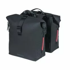 Packväska Basil BicycleBag SoHo Nordlicht Double MIK Svart