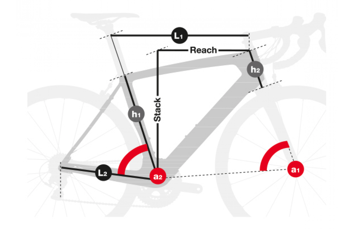 Gravelbike BH Gravelx Evo 4.0 Grön/röd 5 Gravelbike BH Gravelx Evo 4.0 Grön/röd - Bild 3
