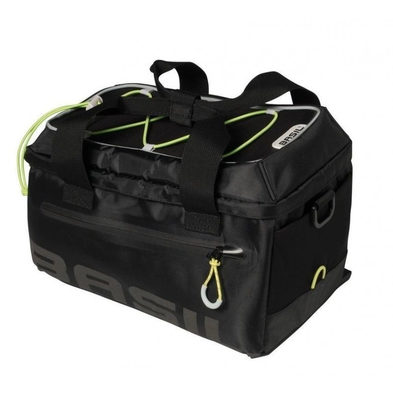 Väska Basil Miles Trunk Bag 7L Black Lime 3 Väska Basil Miles Trunk Bag 7L Black Lime