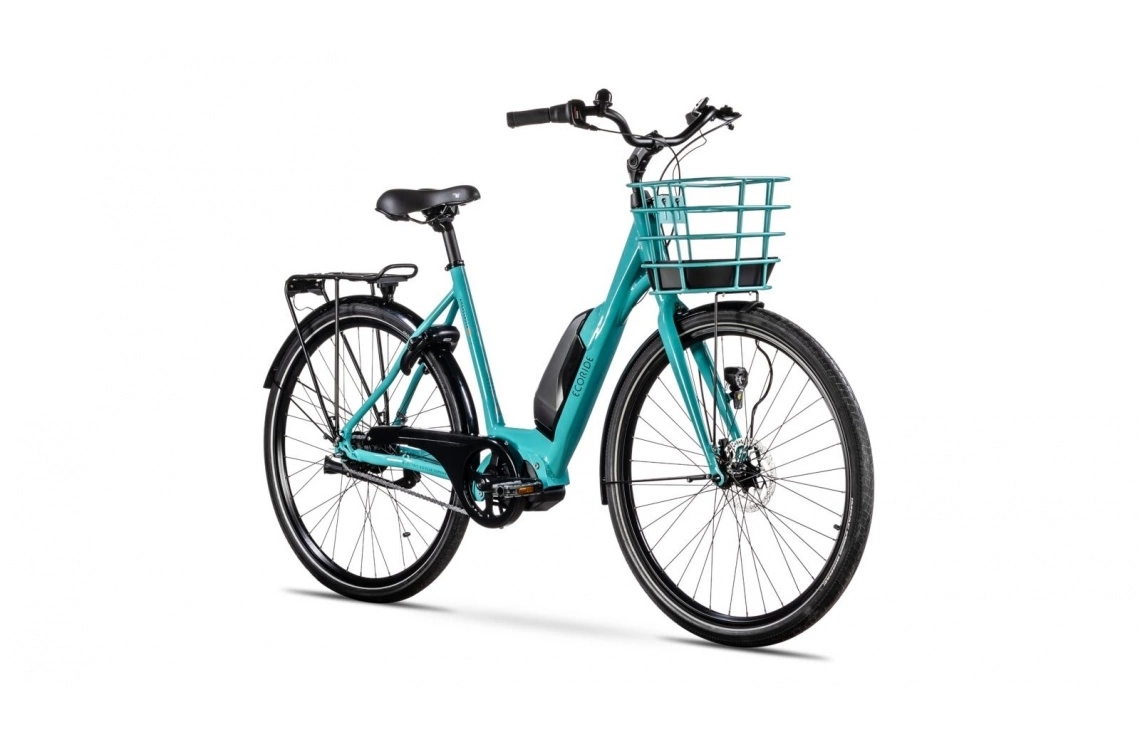 Elcykel Ecoride Ambassador 28 AXS M-5 E6 Dam Turkos 4 Elcykel Ecoride Ambassador 28 AXS M-5 E6 Dam Turkos - Bild 2