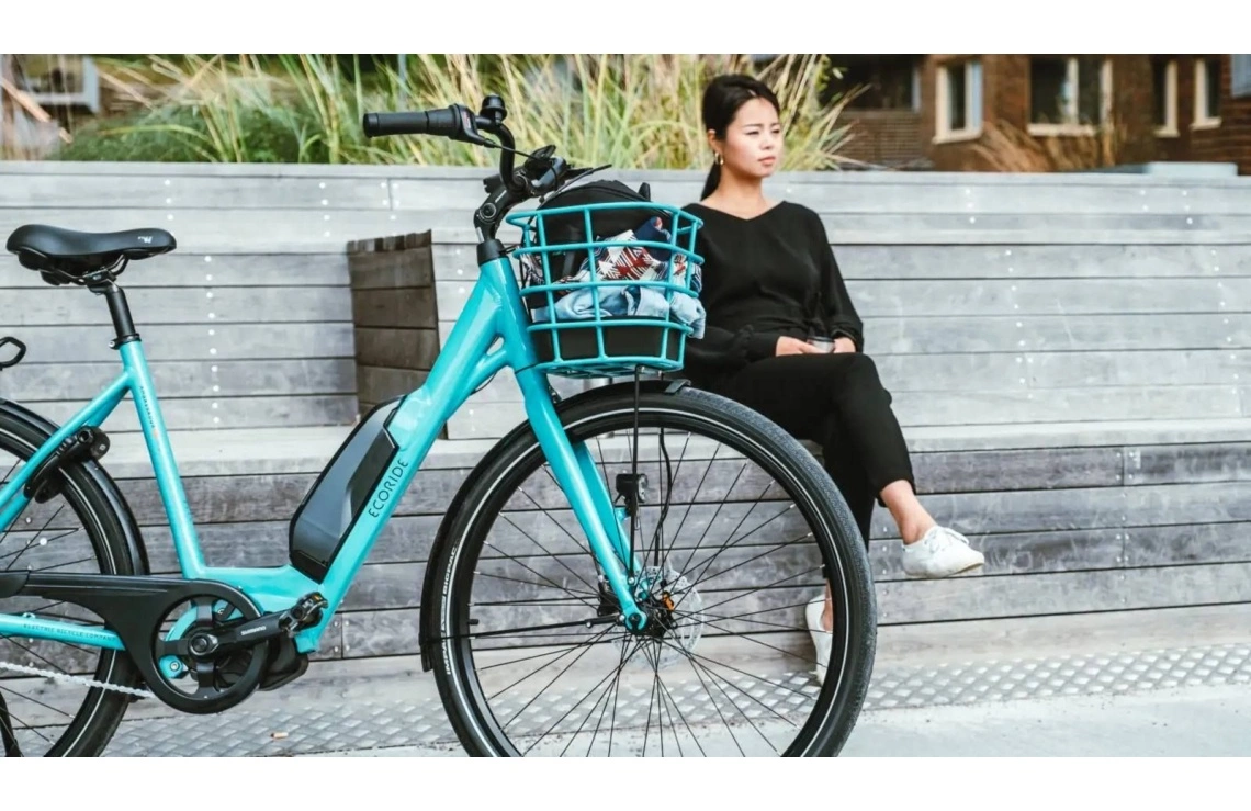 Elcykel Ecoride Ambassador 28 AXS M-5 E6 Dam Turkos 6 Elcykel Ecoride Ambassador 28 AXS M-5 E6 Dam Turkos - Bild 4
