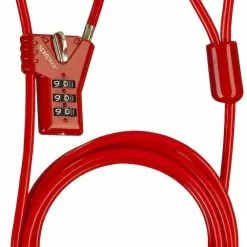 Vajerlås Spectra 4,8x2000mm Röd