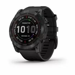 Träningsklocka Garmin Fenix 7X Sapphire Solar 51mm Svart