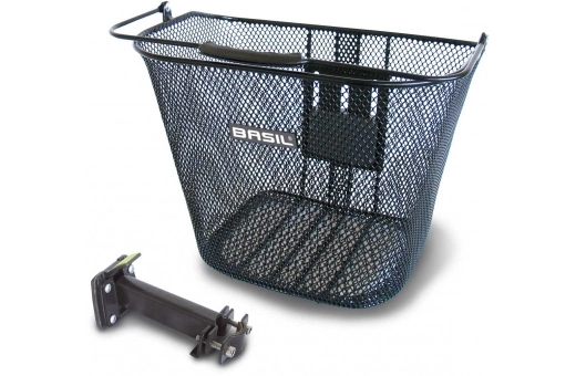Cykelkorg Basil Bremen BE Med Baseasy-fäste Fram Svart 4 Cykelkorg Basil Bremen BE Med Baseasy-fäste Fram Svart - Bild 2