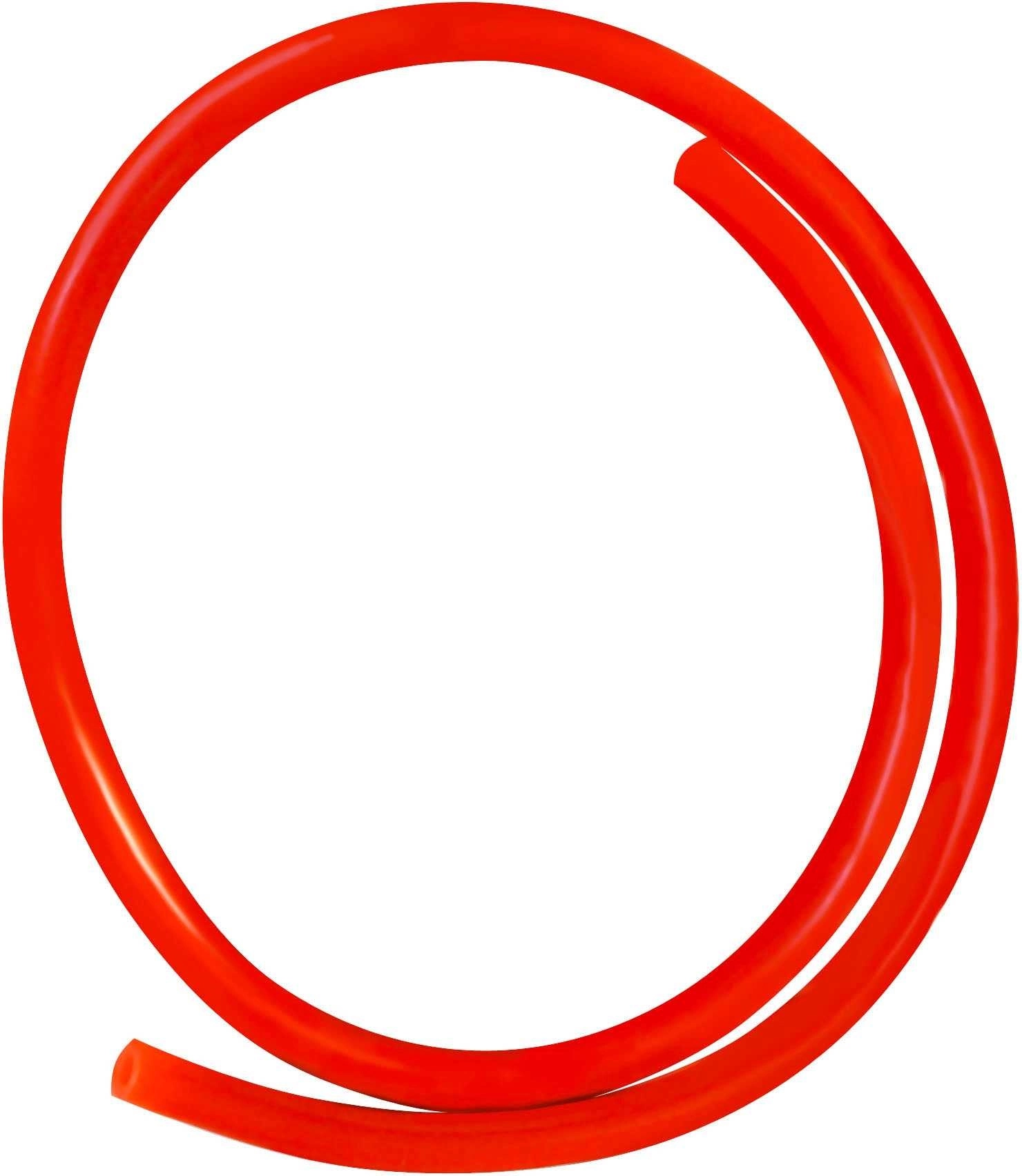 Slang USWE Silikon 1 M Röd 3 Slang USWE Silikon 1 M Röd