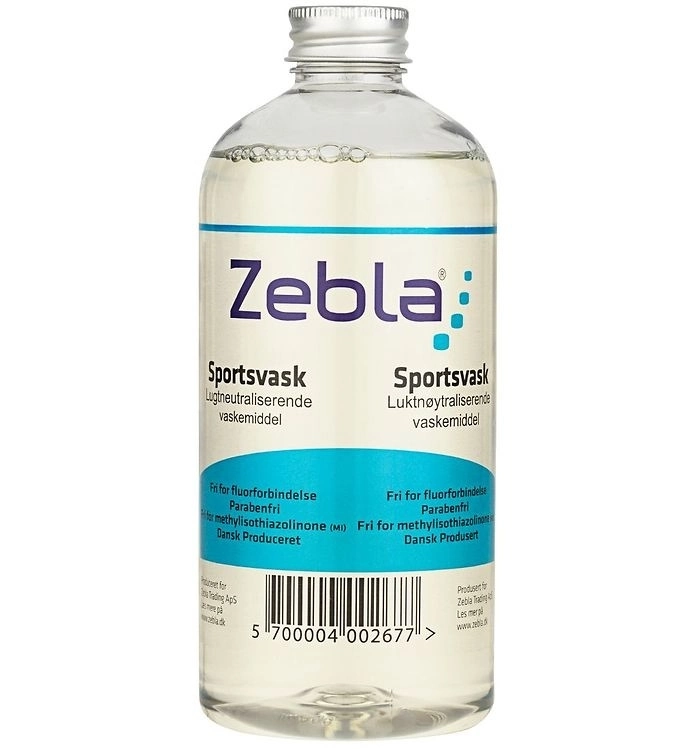 Tvättmedel Zebla Sport Wash 1000 Ml 3 Tvättmedel Zebla Sport Wash 1000 Ml
