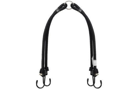 Packrem OXC Double Bungee 10 X 600 Mm Svart 4 Packrem OXC Double Bungee 10 X 600 Mm Svart - Bild 2