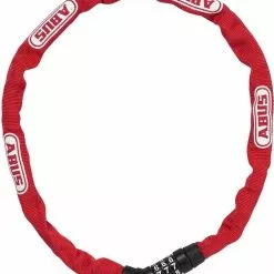 Kättinglås Abus Steel-O-Chain 4804C 4 X 750 Mm Röd