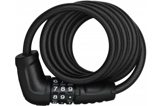 Vajerlås Abus Star 4508C 8 X 1500 Mm Svart 4 Vajerlås Abus Star 4508C 8 X 1500 Mm Svart - Bild 2