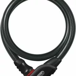 Vajerlås Abus Phantom 8940 Texfl 17 X 850 Mm Svart