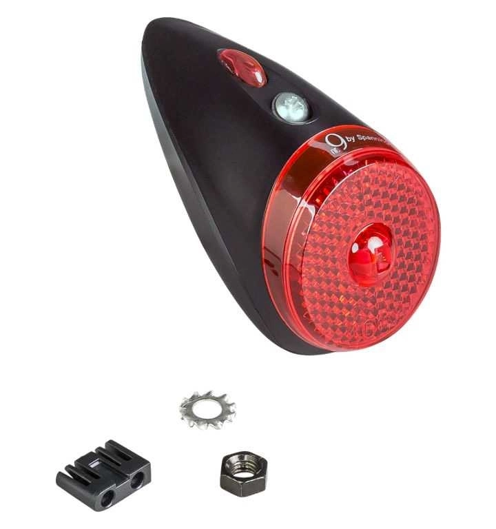 Spanninga Baklampa Spanniga Nr.9 XE Svart 3 Spanninga Baklampa Spanniga Nr.9 XE Svart