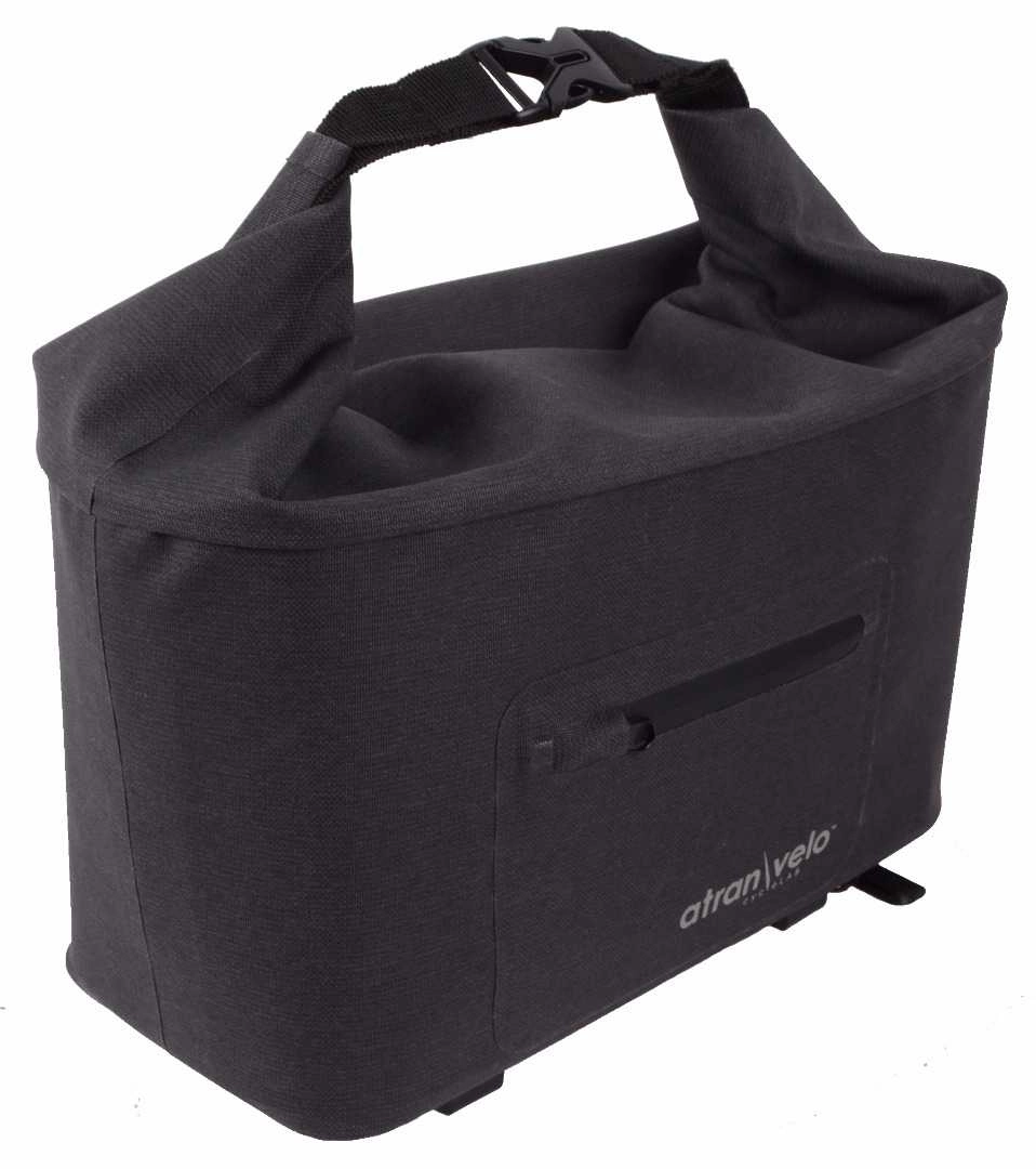 Packväska Atran Velo Travel Top Bag 10.5 L Svart 3 Packväska Atran Velo Travel Top Bag 10.5 L Svart