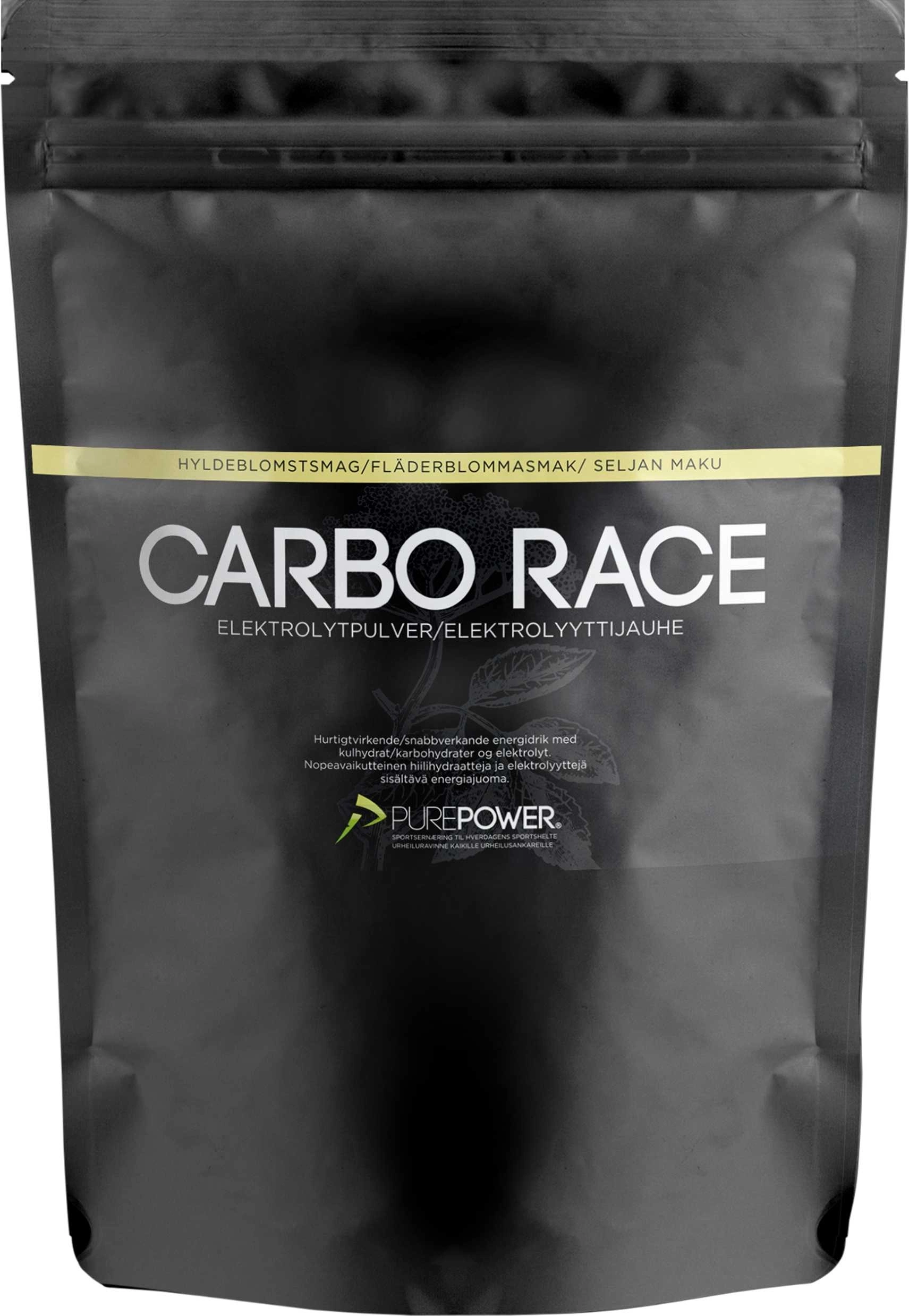Sportdryck PurePower Carbo Race Electrolyte 50 G Fläder - 1 St Påse 3 Sportdryck PurePower Carbo Race Electrolyte 50 G Fläder - 1 St Påse