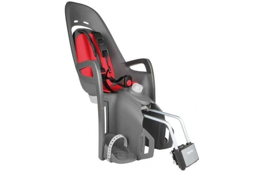 Cykelsits Hamax Zenith Relax Ramfäste Grå/röd 4 Cykelsits Hamax Zenith Relax Ramfäste Grå/röd - Bild 2