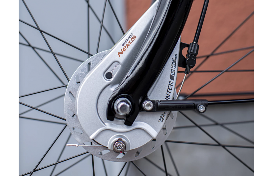 Hybridcykel Trek District 1 Equipped Svart 8 Hybridcykel Trek District 1 Equipped Svart - Bild 6