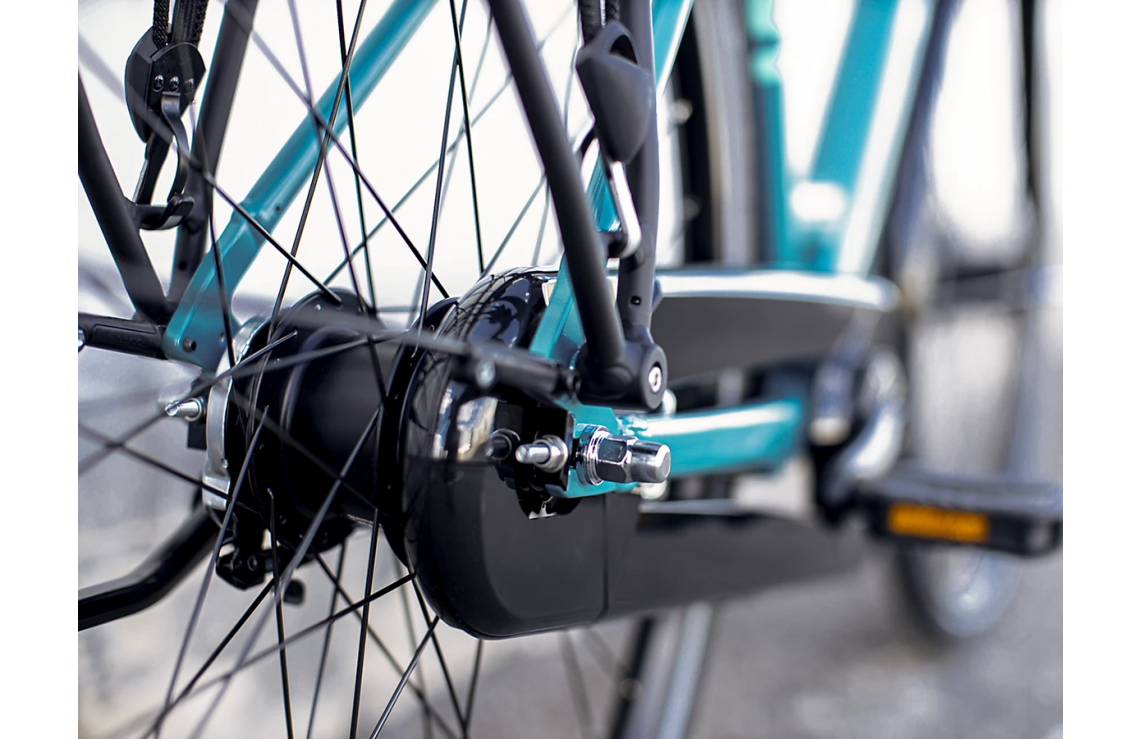 Hybridcykel Trek District 1 Equipped Lowstep Blå 9 Hybridcykel Trek District 1 Equipped Lowstep Blå - Bild 7