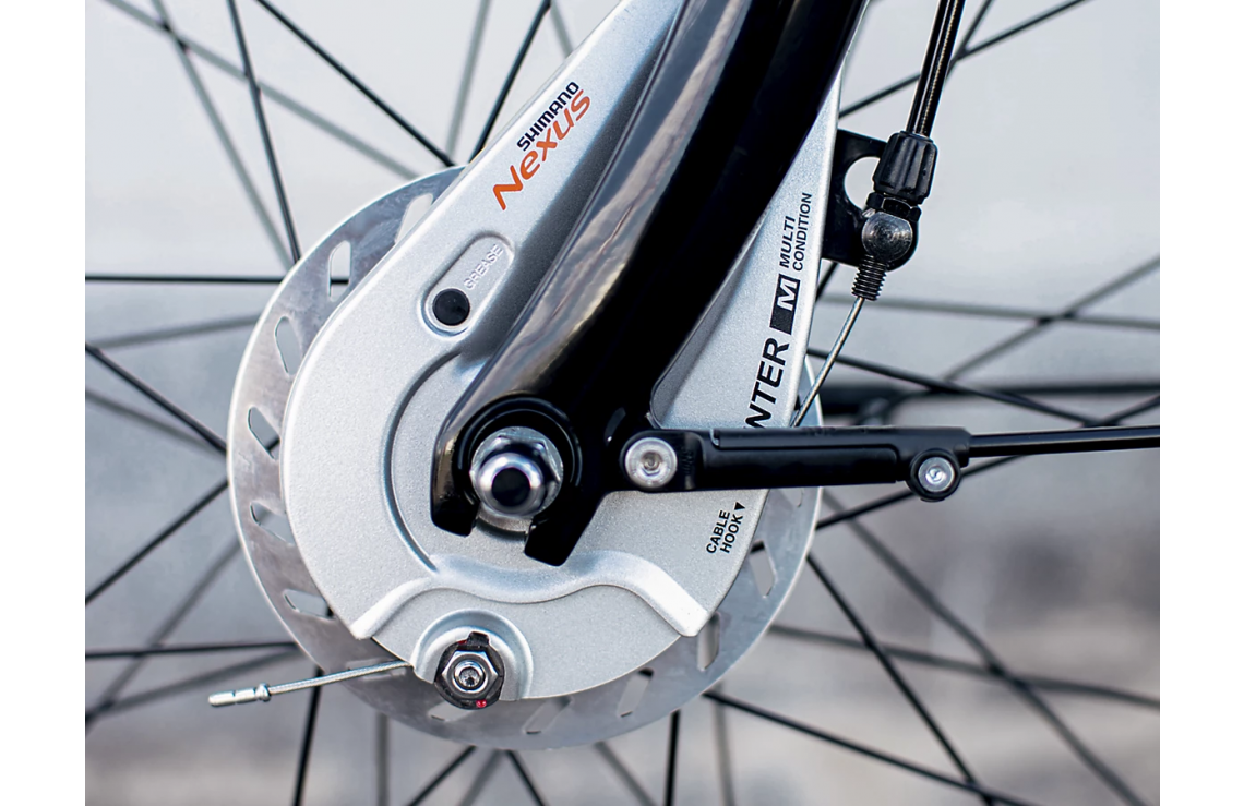 Hybridcykel Trek District 1 Equipped Lowstep Blå 8 Hybridcykel Trek District 1 Equipped Lowstep Blå - Bild 6