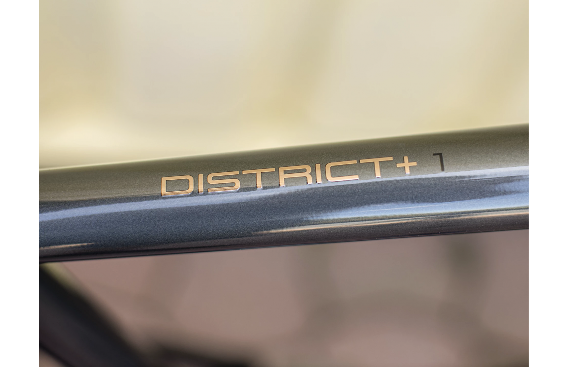 Elcykel Trek District+ 1 400Wh Grå 4 Elcykel Trek District+ 1 400Wh Grå - Bild 2