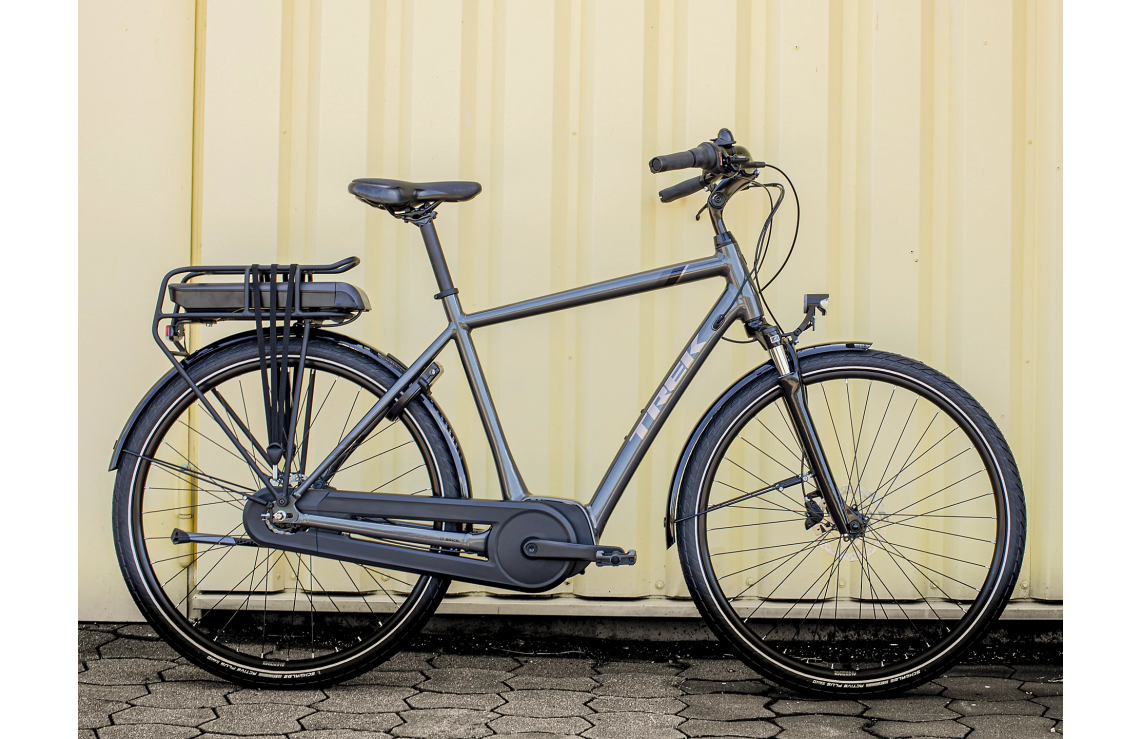 Elcykel Trek District+ 1 300Wh Grå 11 Elcykel Trek District+ 1 300Wh Grå - Bild 9