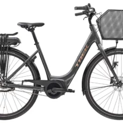 Elcykel Trek District+ 1C Lowstep 500Wh Grå