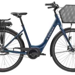 Elcykel Trek District+ 1C Lowstep 300Wh Blå