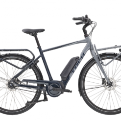 Elcykel Trek District+ 2 300Wh Blå/grå