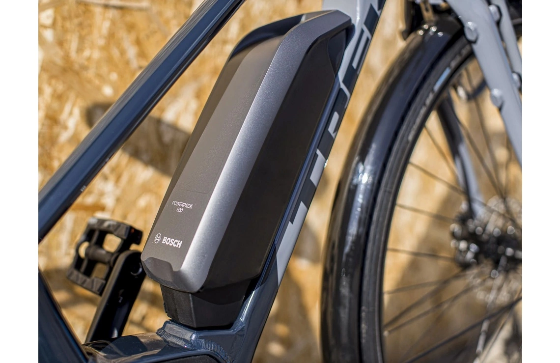 Elcykel Trek District+ 2 Stagger 400Wh Grå - Bild 2