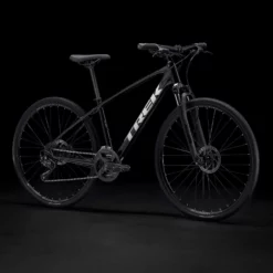 Hybridcykel Trek Dual Sport 2 Black -Cyklar affär dualsport2 22 35044 a portrait